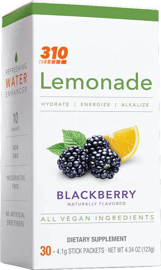  Lemonade Blackberry By 310 Nutrition 30 Individual Servings Lemonade Png Weather Icon For Blackberry