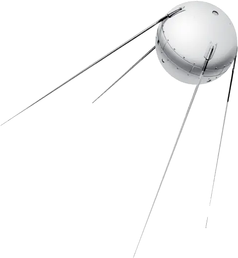  World Weather Watch Sputnik 1 White Background Png 1 Transparent