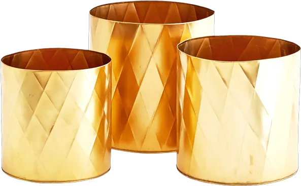  Large Brass Plant Pots Zota Osonka Na Doniczk Png Pot Of Gold Png