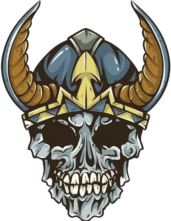  Viking Png Transparent Images Skull Vector Element With Helmet Viking Logo Png