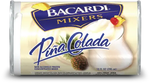  Perfect Piña Colada Recipe Bacardi Mixers Bacardi Pina Colada Mix Png Pina Colada Png