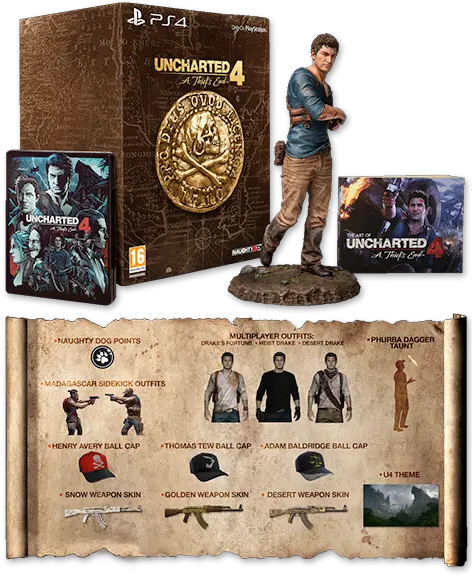  A Thiefs End Wholesale Uncharted Libertalia Edition Png Uncharted 4 Transparent