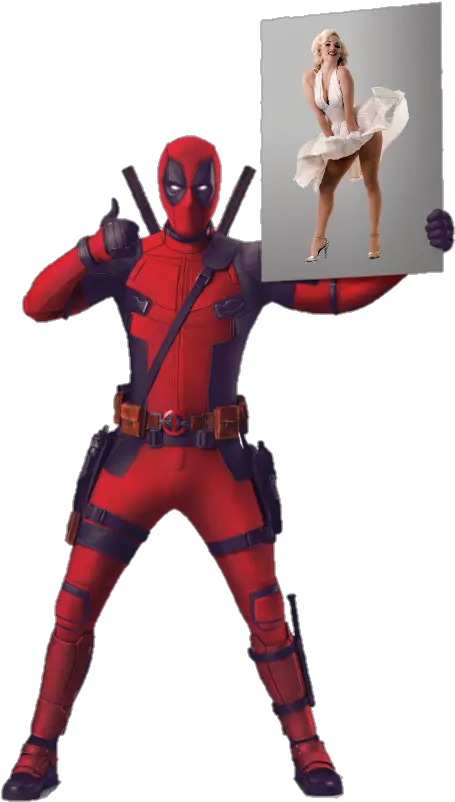  Deadpool Drawing Deadpool Full Body Png Dead Pool Png