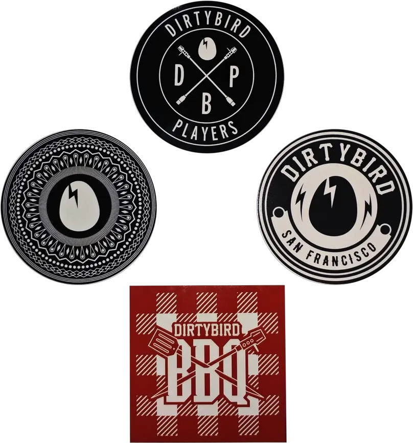  Dirtybird Sticker Pack Dirtybird Sticker Png Bird Car Logo