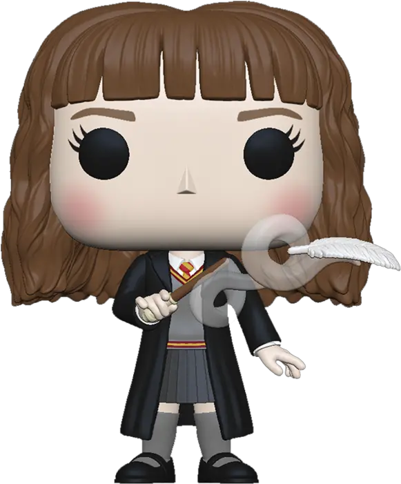  Funko Pop Harry Potter Hermione Granger With Feather Png Hermione Png