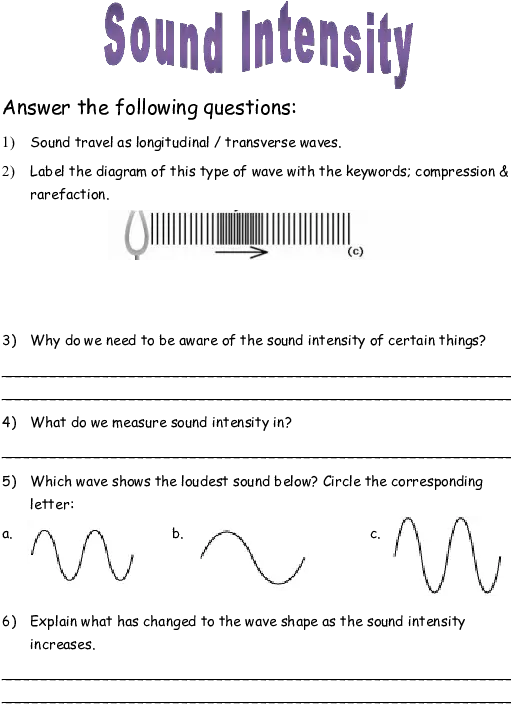  Pdf Sound Waves Worksheet Alu Ban Academiaedu Horizontal Png Sound Waves Transparent