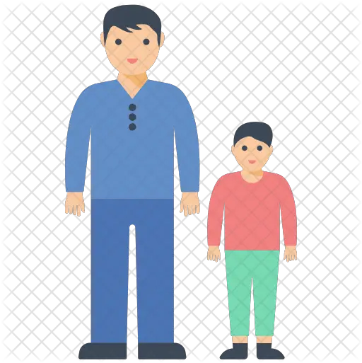  Father And Son Icon Standing Png Father And Son Png