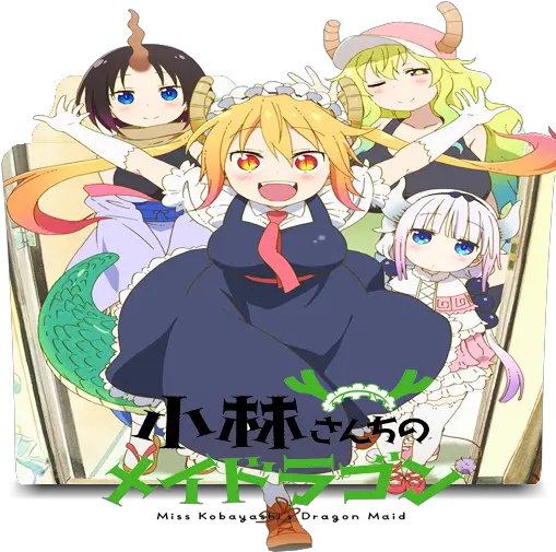  Kobayashi San Chi No Maid Dragon Sinopsis Manga Anime Y Más Kobayashi San No Maid Dragon Png Kanna Kamui Icon