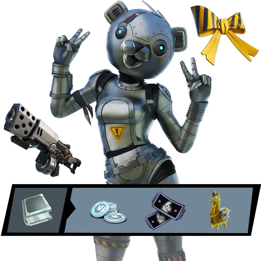  Team Leader Pack Pack Experte Du Metal Fortnite Png Vbucks Png