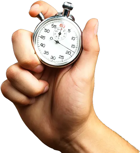  Eprocurement Software Solutions Aquiire Hand With Stop Watch Png Stopwatch Png