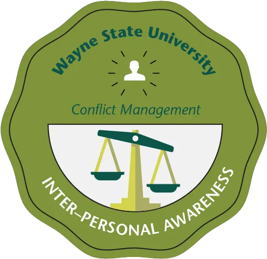  Conflict Management Vertical Png Wayne State Logo