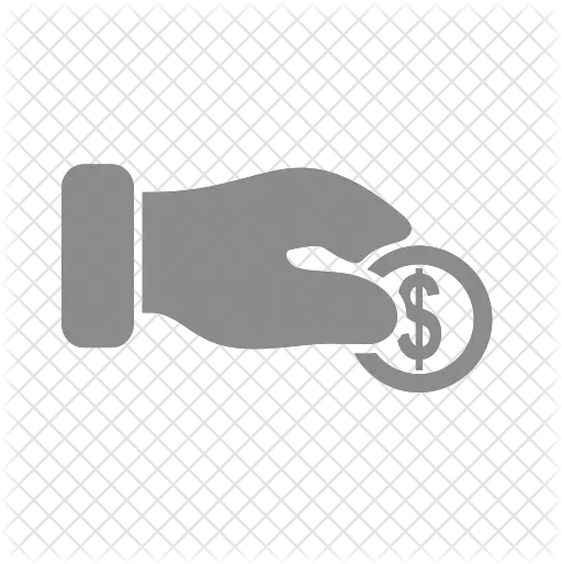  Donation Icon Of Glyph Style Donation Hand Icon Png Donation Png