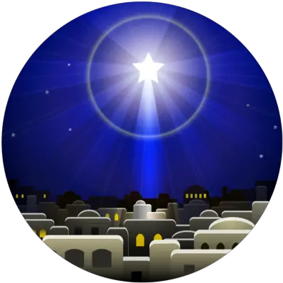  Star Of Bethlehem Clipart Images Religious Christmas Eve Clipart Png Nativity Star Png