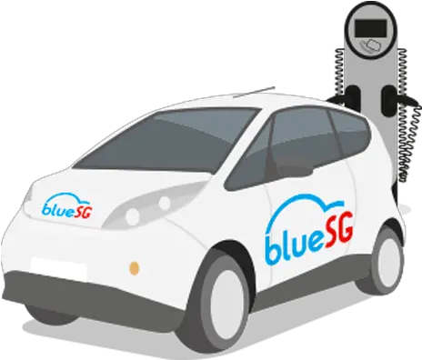  Bluesg 247 Carsharing Solution In Singapore Bluesg Car Png Blue Car Png