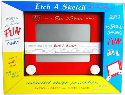  10 Best Holiday Toys 1960s Etch A Sketch Png Etch A Sketch Logo