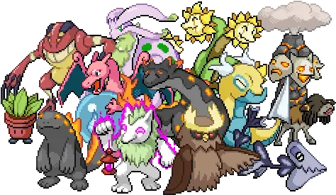  Fakemon Festival Pack Free To Use Relic Castle Fictional Character Png Pokemon Icon Sprites