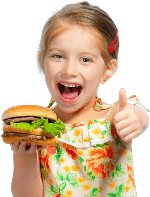  Child Eating Png Picture Girl Eating Burger Png Eating Png