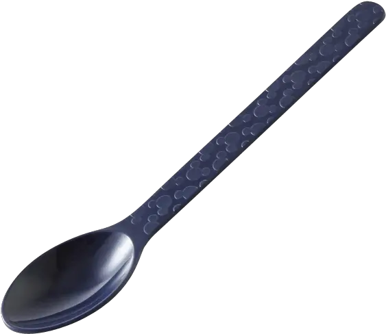  Dsy Mc Melamine Spoon Navy Ruler Png Plastic Spoon Png