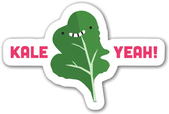  Kale Yeah Stickerapp Clip Art Png Kale Png