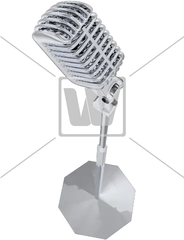  Retro Microphone Png Microphone Microphone Stand Png