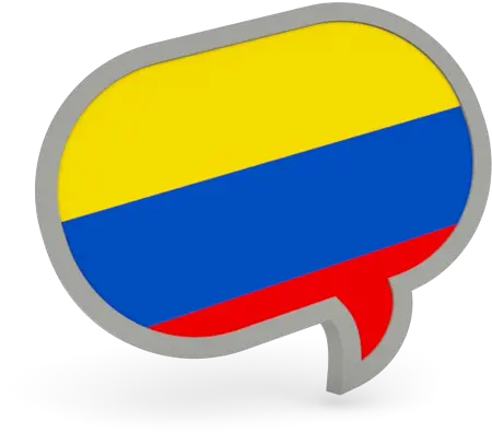  Speech Bubble Icon Illustration Of Flag Colombia European Union Speech Bubble Png Colombia Icon