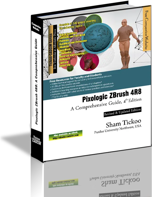  Pixologic Zbrush 4r8 A Comprehensive Guide Book By Prof Horizontal Png Zbrush Logo Png