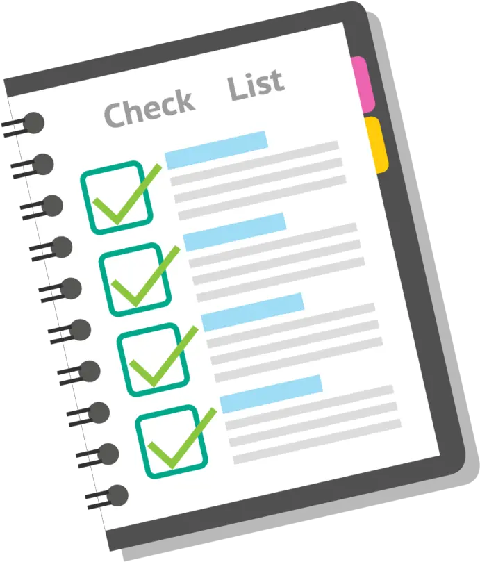  Beginneru0027s Email Checklist U2014 Jordan C Norris Horizontal Png Checklist Icon Transparent