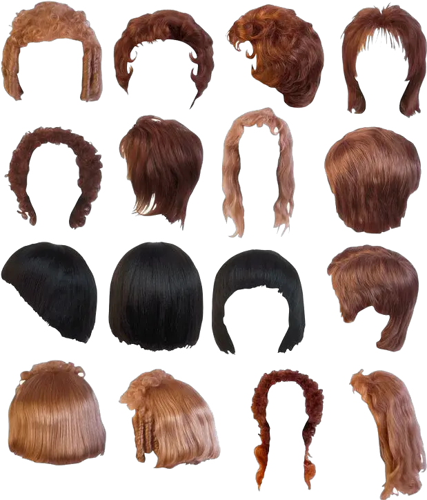  Clip Art Hairstyles Png Png Download 650758 Free Men Transparent Transparent Background Hair Bangs Png