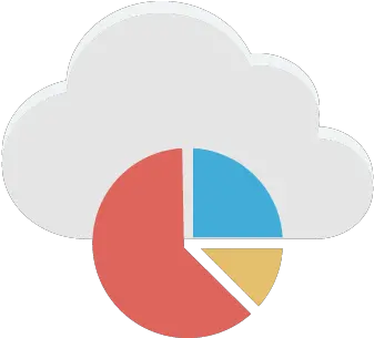  Free Cloud Infographic Color Vector Icon Dot Png Pie Chart Icon