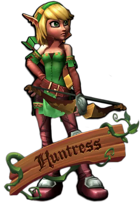  Huntress Dd2 Huntress Png Dungeon Defenders 2 Icon