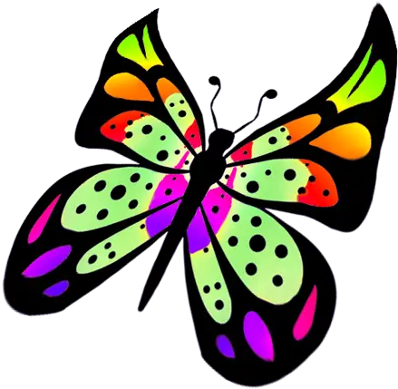  Butterfly Clipart Butterfly Flying Clip Art Png Wings Clipart Png