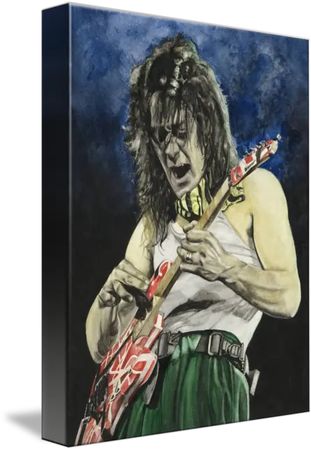  Eddie Van Halen By Lance Gebhardt Fictional Character Png Van Halen Logo Png