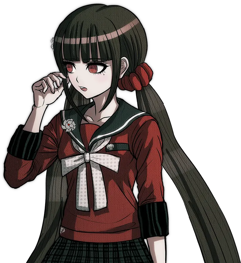  Download Related Wallpapers Ass Danganronpa V3 Memes Maki Harukawa Full Body Sprites Png Danganronpa Transparent