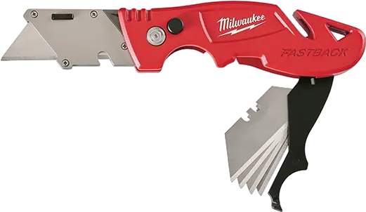  48221903 Flip Utility Knife W String Milwaukee Fastback Utility Knife Png Icon Wireform