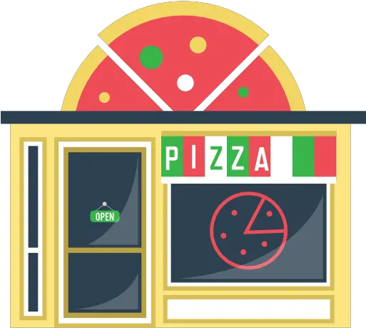  Restaurant Junk Food Fast Pizza Pizza Restaurant Clipart Png Restaurant Building Icon