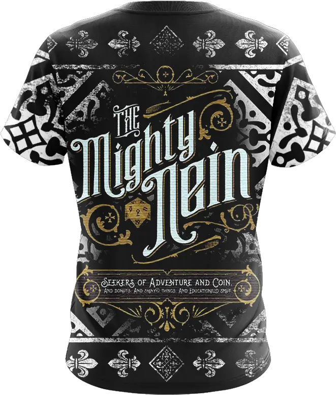  Mighty Nein Logo Unisex 3d T Short Sleeve Png Critical Role Logo