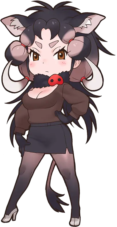  Giant Forest Hog Japari Library The Kemono Friends Wiki Kemono Friends Giant Anteater Png Hog Png