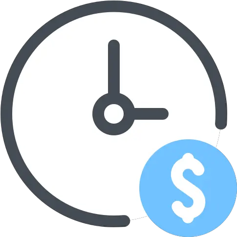  Time Icon In Pastel Style Time And Material Icon Png Time Saving Icon