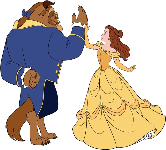  Belle And The Beast Clip Art Beauty And The Beast Transparent Png Beauty And The Beast Png