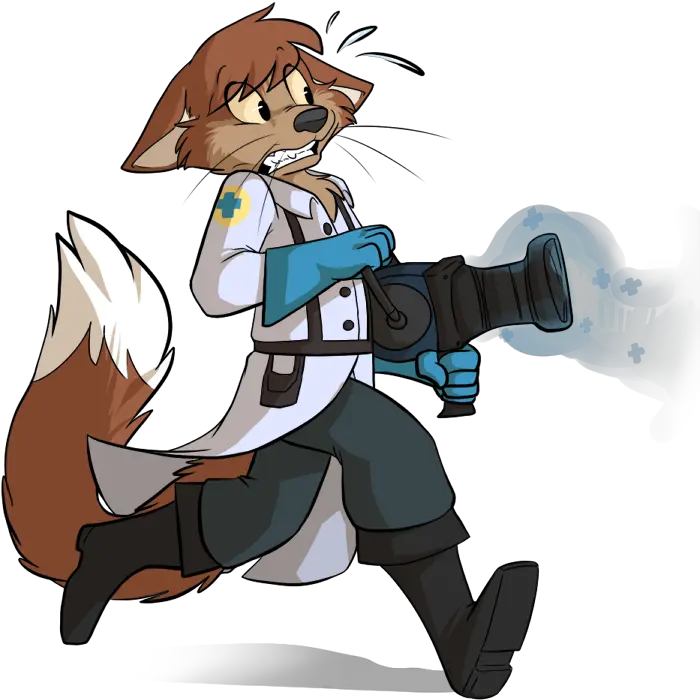  Whoaa Slow Down Man By Thorn Fur Affinity Dot Net Medic Furry Png Tf2 Transparent Spray