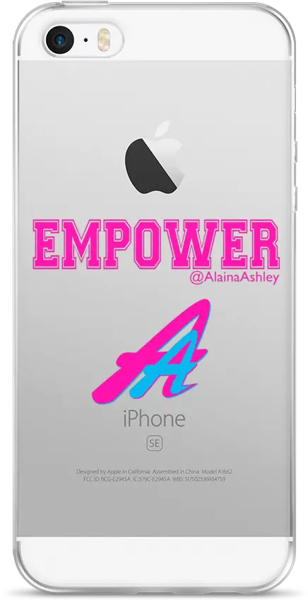  Download Empower Pink Logo Iphone Case Graphic Design Png Initial D Logo