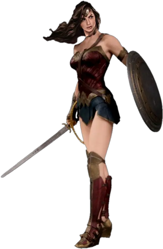  Wonder Woman Gal Gadot Statue Justice League Wonder Woman Statue Png Gal Gadot Png