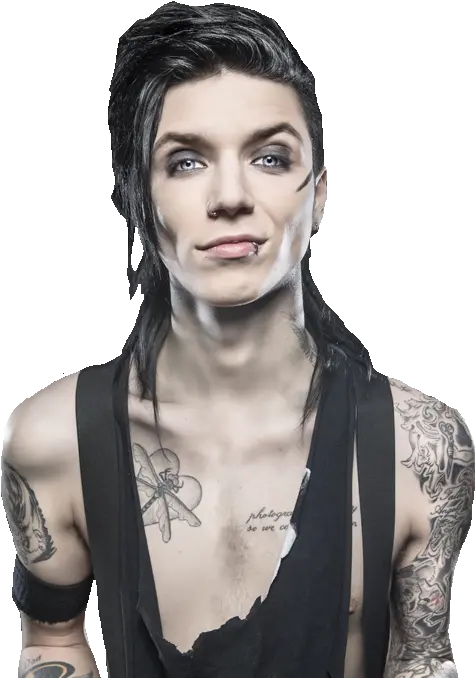  Andy Sixx Png Images Black Veil Brides Andy Black Andy Biersack Png