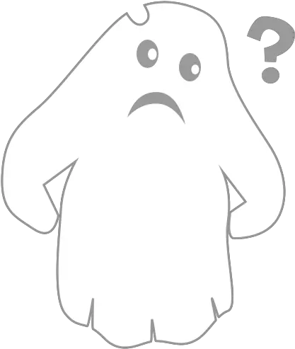  A Scary Ghost By Dani Hafid Cartoon Png Scary Ghost Png