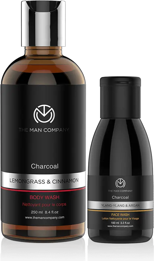  Charcoal Oil Combat Duo Man Company Charcoal Body Wash Png Product Png