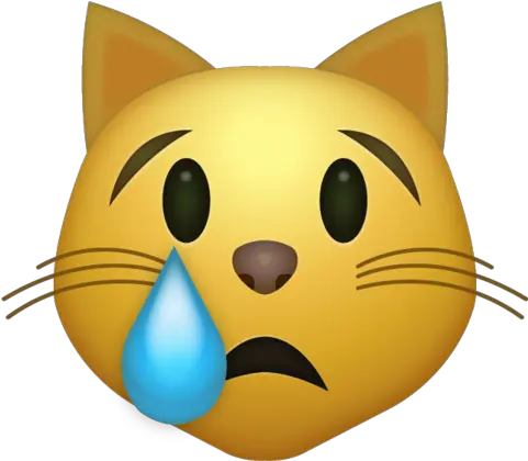  Cat Emoji Download Iphone Emojis Crying Cat Emoji Png Cry Emoji Png