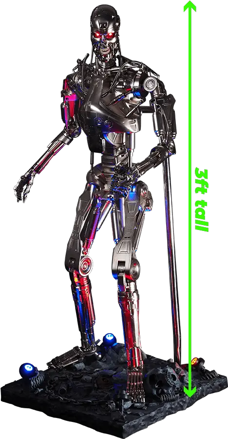  Terminator T 800 U2013 Agora Models Terminator Height Png Terminator Face Png