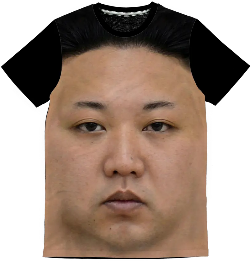  Kim Jong Un Classic Sublimation Panel T Kim Jung Un Hair Png Kim Jong Un Transparent Background