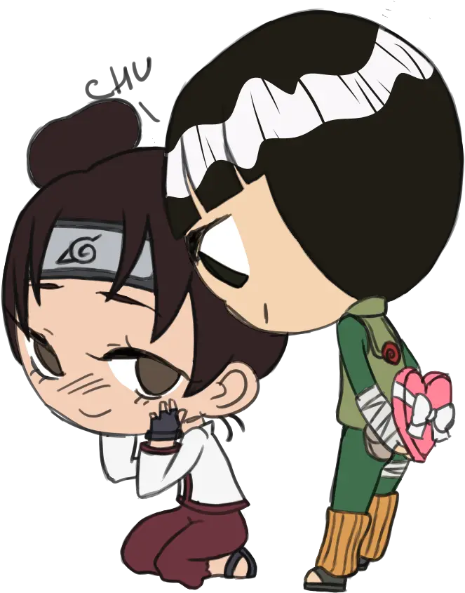  Naruto Image 2317857 Zerochan Anime Image Board Tenten E Rock Lee Png Rock Lee Png