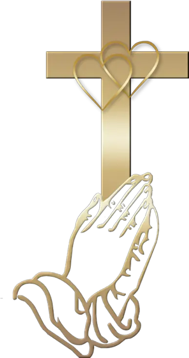  Download Sticker Hands Cross Methodism Prayer Praying Others Praying Hands With Cross Png Prayer Hands Png